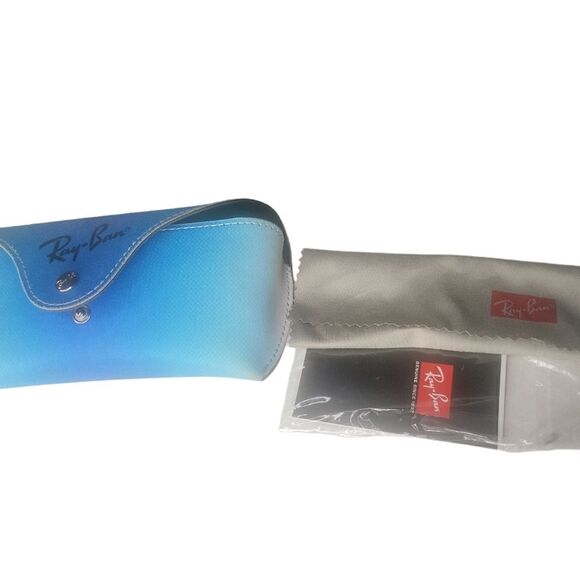 RAY-BAN RB 2132 619/71 BLUE AUTHENTIC FRAME SUNGLASSES Prescription  55/18 - Picture 5 of 5